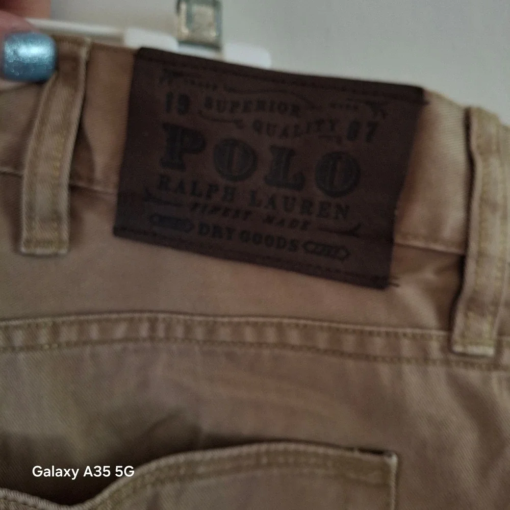Polo Ralph Lauren 67 Straight Leg‎ Chinos Mens 36x34 Tan Khaki Cotton Pants
